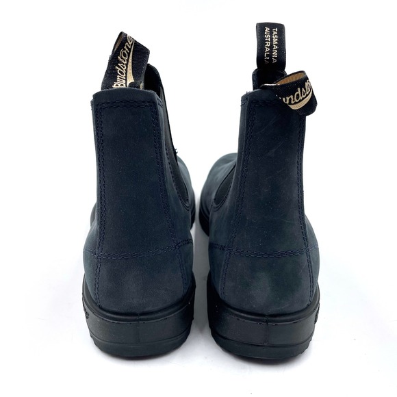 Blundstone Men's Boots in Navy and Black - Picture 4 of 8